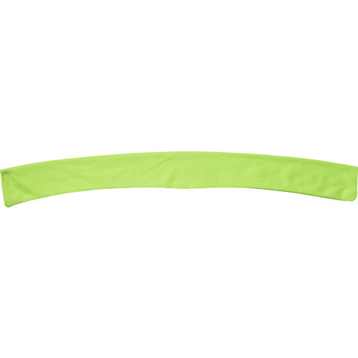 Schal , hellgrün, 100% Polyester, 46,00cm x 0,30cm x 5,00cm (Länge x Höhe x Breite), Bild 2