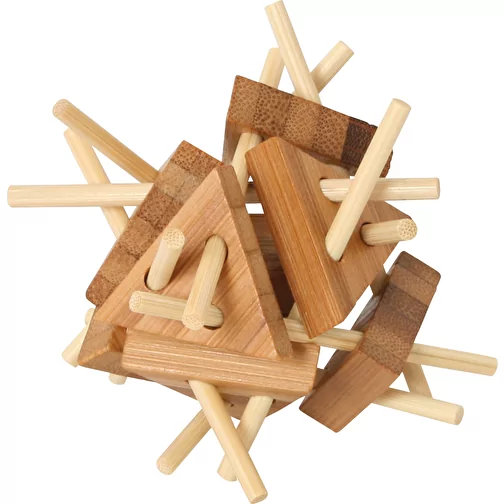 Triangles de casse-tête en bambou, Image 1