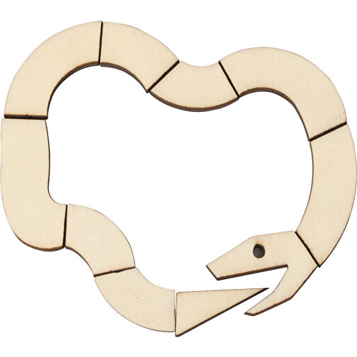 Das Schlangen-Puzzle , , 6,50cm x 1,30cm x 5,00cm (Länge x Höhe x Breite), Bild 2