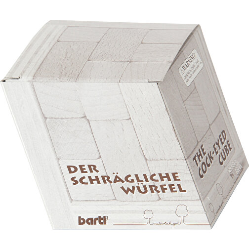 Schräglicher Würfel , , 9,00cm x 9,00cm x 9,00cm (Länge x Höhe x Breite), Bild 3