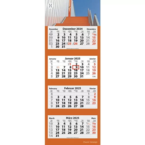 Calendrier pliant 4 mois 'Quatrus-Deluxe Plus', Image 1