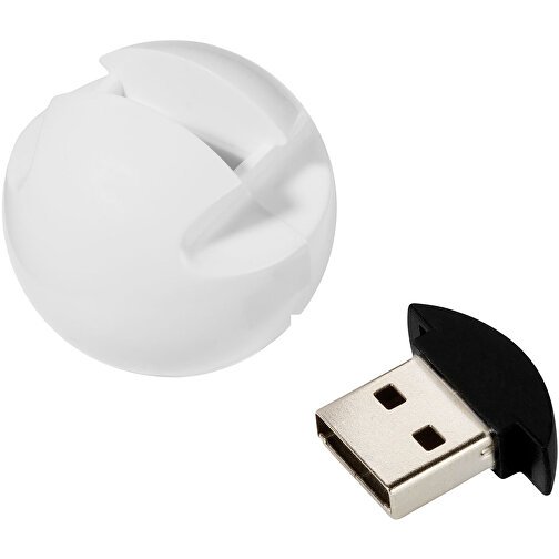 USB Stick ONYX U-IV , Promo Effects MB , weiss/ schwarz MB , 8 GB , Kunststoff MB , 3 - 10 MB/s MB , , Bild 2
