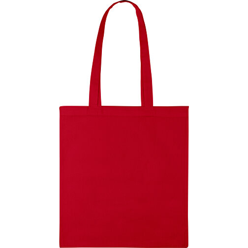 Baumwolltasche Farbig , rot, Baumwolle, 39,00cm x 41,00cm (Höhe x Breite), Bild 1