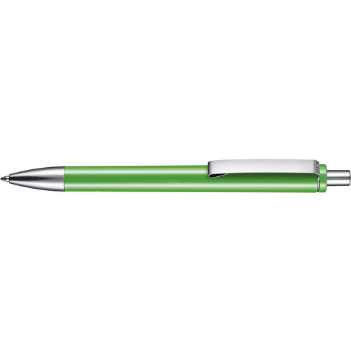 Kugelschreiber EXOS M , Ritter-Pen, apfel-grün, ABS u. Metall, 14,10cm (Länge), Bild 3