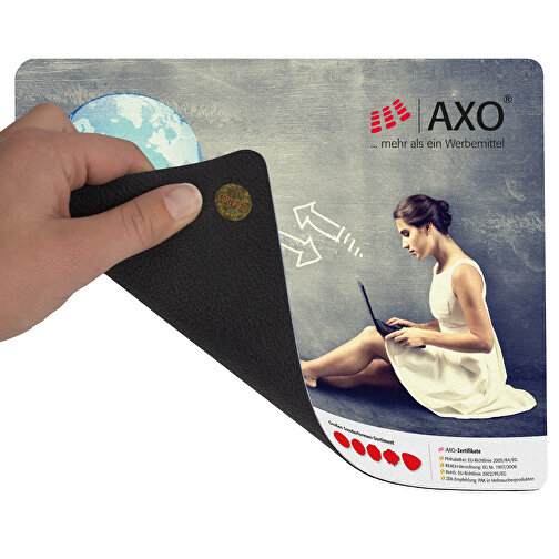 AXOPAD® Mousepad AXOIdent 400, 21 cm rotondo, 1 mm di spessore, Immagine 2