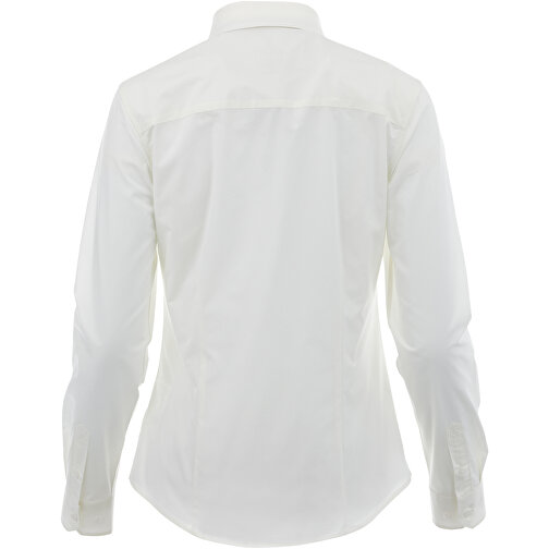 Hamell Langärmlige Bluse , weiß, Poplin-Gewebe 97% Baumwolle, 3% Elastan, 118 g/m2, M, , Bild 3