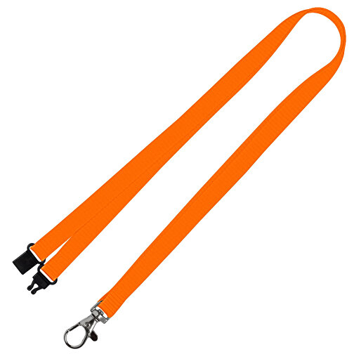 Schlüsselband Standard , Promo Effects, orange, Polyester, 92,00cm x 1,00cm (Länge x Breite), Bild 1