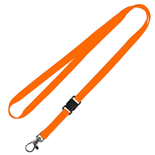 Schlüsselband Standard , Promo Effects, orange, Polyester, 105,00cm x 1,00cm (Länge x Breite), Bild 1