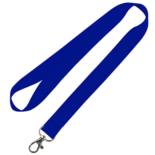 Schlüsselband Standard , Promo Effects, blau, Polyester, 92,00cm x 2,50cm (Länge x Breite), Bild 1