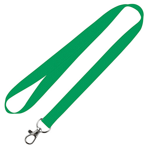 Schlüsselband Standard , Promo Effects, grün, Polyester, 92,00cm x 1,50cm (Länge x Breite), Bild 1