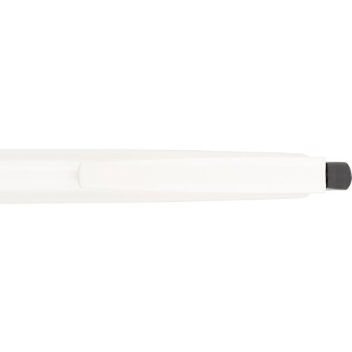 Kugelschreiber Roxi Weiß , Promo Effects, weiß / schwarz, Kunststoff, 14,10cm (Länge), Bild 9