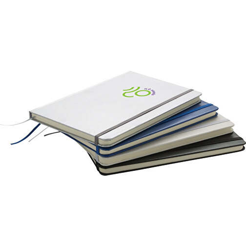 Basic Hardcover Skizzenbuch A5 - Blanko, Weiß , weiß, Papier, 1,30cm x 21,00cm (Länge x Höhe), Bild 8
