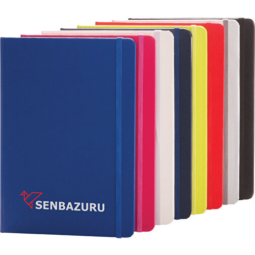 Basic Hardcover Notizbuch A5, Rot , rot, Papier, 1,30cm x 21,00cm (Länge x Höhe), Bild 8