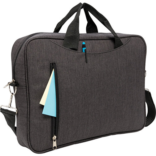 Basic 15” Laptop-Tasche, Anthrazit , anthrazit, Polyester, 8,00cm x 28,00cm (Länge x Höhe), Bild 5
