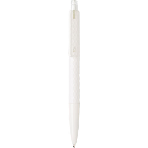 X3 Stift, Weiß , weiß, ABS, 14,00cm (Höhe), Bild 3