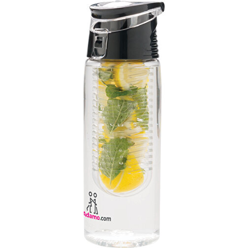 Verschließbare Aromaflasche, Transparent , transparent, Tritan, 23,00cm (Höhe), Bild 3