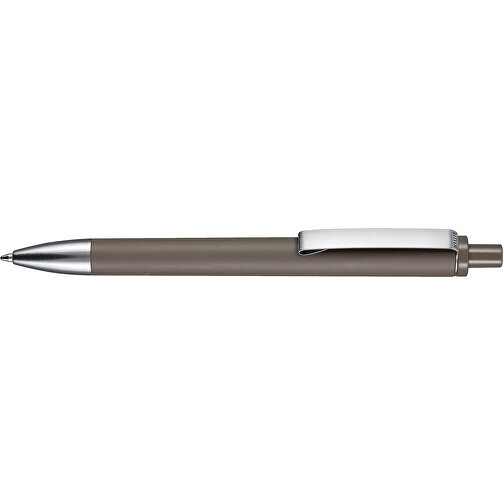 Kugelschreiber EXOS  SOFT , Ritter-Pen, sienna, ABS-Kunststoff, 14,00cm (Länge), Bild 3