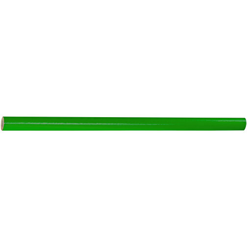 Zimmermannsbleistift, 24 Cm, Oval , grün, Holz, 24,00cm x 0,70cm x 1,20cm (Länge x Höhe x Breite), Bild 3