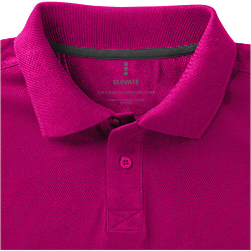 Calgary Poloshirt Für Herren , magenta, Piqué Strick 100% BCI Baumwolle, 200 g/m2, L, , Bild 3