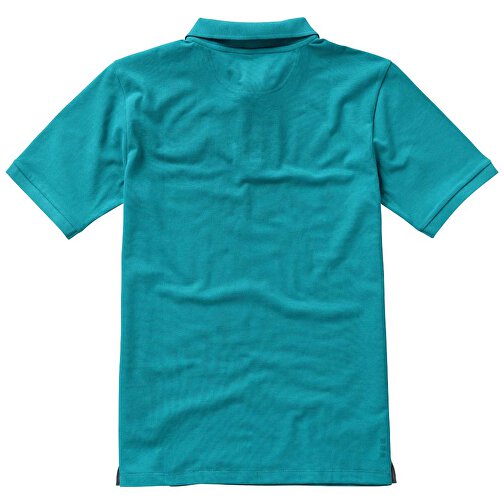 Calgary Poloshirt Für Herren , aquablau, Piqué Strick 100% BCI Baumwolle, 200 g/m2, XL, , Bild 5