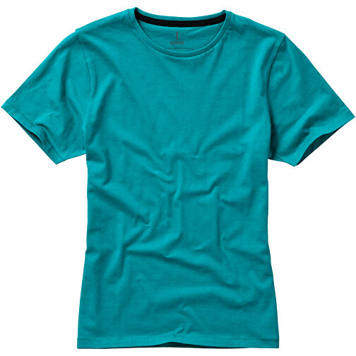 Nanaimo – T-Shirt Für Damen , aquablau, Single jersey Strick 100% BCI Baumwolle, 160 g/m2, XL, , Bild 10