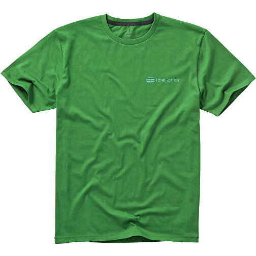 Nanaimo T-Shirt Für Herren , farngrün, Single jersey Strick 100% BCI Baumwolle, 160 g/m2, S, , Bild 7