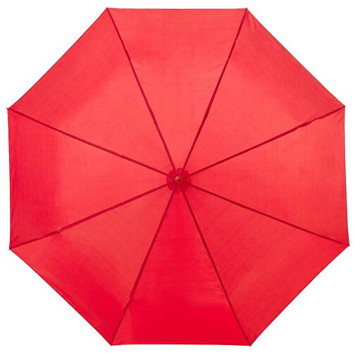 Ida 21,5' Kompaktregenschirm , rot, Polyester, 24,00cm (Höhe), Bild 10