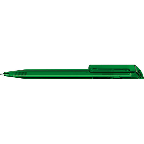 POP Transparent , uma, dunkelgrün, Kunststoff, 14,71cm (Länge), Bild 3