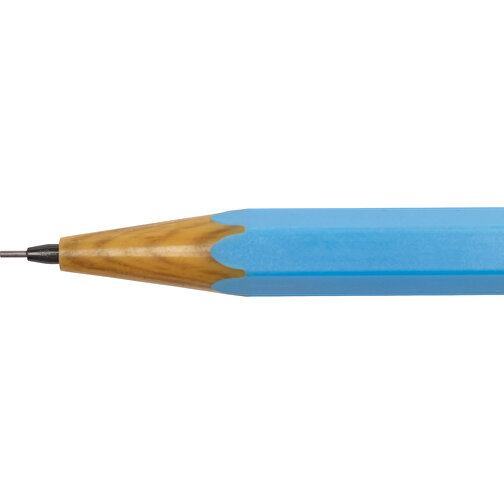 Druckbleistift LOOKALIKE , blau, Kunststoff / Aluminium, 15,80cm (Länge), Bild 2