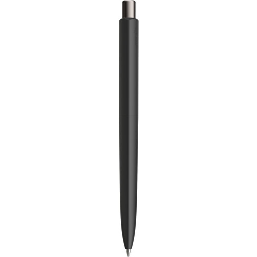Prodir DS8 PSR Push Kugelschreiber , Prodir, schwarz/graphit satiniert, Kunststoff/Metall, 14,10cm x 1,50cm (Länge x Breite), Bild 3