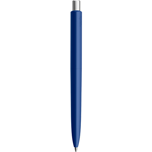 Prodir DS8 PSR Push Kugelschreiber , Prodir, klassikblau/silber satiniert, Kunststoff/Metall, 14,10cm x 1,50cm (Länge x Breite), Bild 3