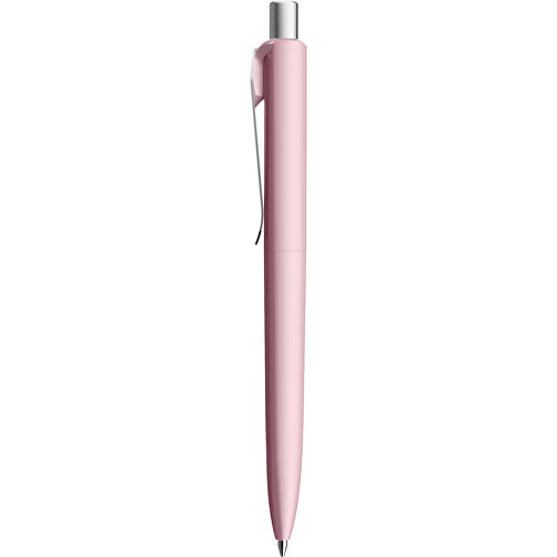 Prodir DS8 PSR Push Kugelschreiber , Prodir, rosé/silber satiniert, Kunststoff/Metall, 14,10cm x 1,50cm (Länge x Breite), Bild 2