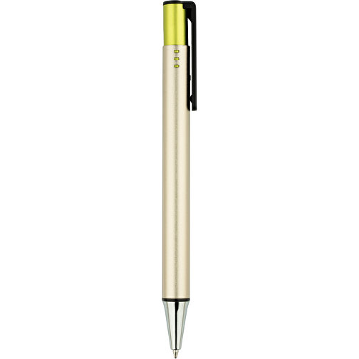 Kugelschreiber Grace , Promo Effects, grün, Metall, Kunststoff, 14,30cm (Länge), Bild 2