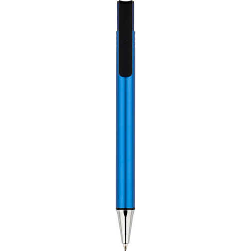Kugelschreiber Grace , Promo Effects, blau, Metall, Kunststoff, 14,30cm (Länge), Bild 3