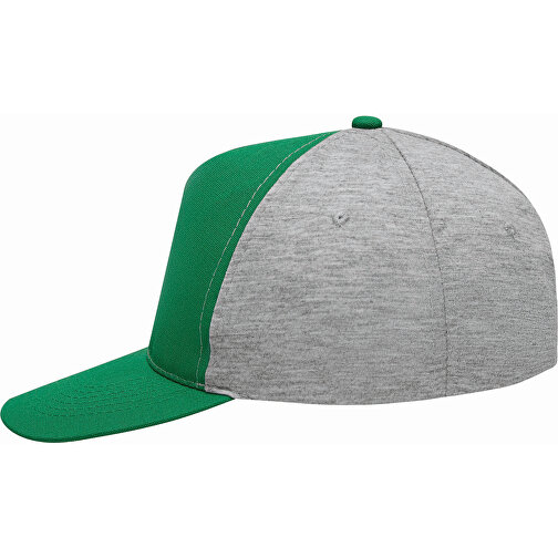 5-Panel-Baseball-Cap UP TO DATE , dunkelgrün, grau, Polyester / Baumwolle, 1,00cm (Länge), Bild 5