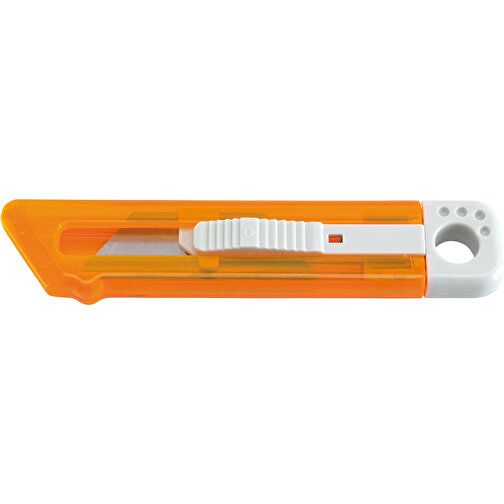 Cuttermesser SLIDE IT , orange, Kunststoff / Stahl, 12,50cm x 1,30cm x 2,50cm (Länge x Höhe x Breite), Bild 1