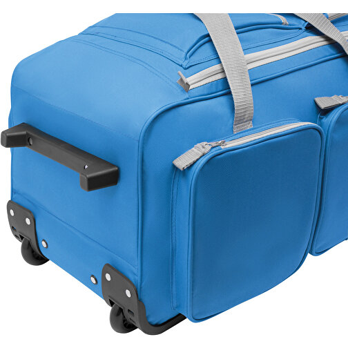 Trolley-Reisetasche 9P , blau, grau, 600D Polyester, 75,00cm x 33,00cm x 30,50cm (Länge x Höhe x Breite), Bild 8