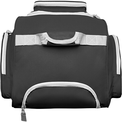 Trolley-Reisetasche 9P , grau, schwarz, 600D Polyester, 75,00cm x 33,00cm x 30,50cm (Länge x Höhe x Breite), Bild 5