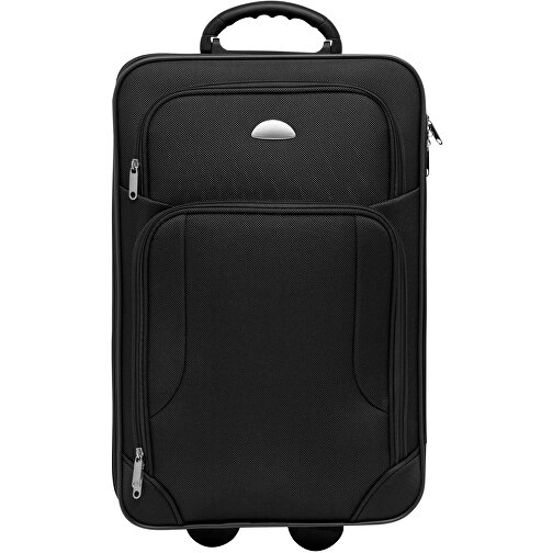 Trolley-Bordcase GALWAY , schwarz, 1200D Polyester / EVA, 55,00cm x 20,00cm x 35,00cm (Länge x Höhe x Breite), Bild 3