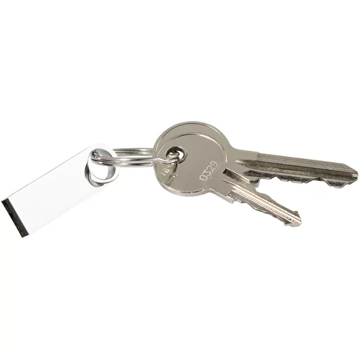 Clé USB Métal 8 Go brillant avec emballage, Image 4