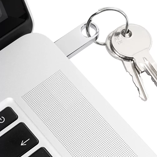 Clé USB Métal 8 Go brillant avec emballage, Image 5