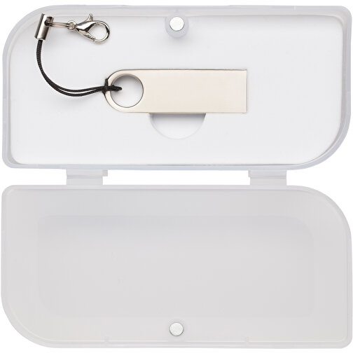 Chiavetta USB Metallo 4 GB opaco con confezione, Immagine 6