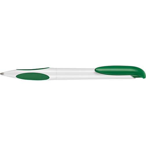 Kugelschreiber ATMOS , Ritter-Pen, weiss/minze-grün, ABS-PP-Kunststoff, 14,50cm (Länge), Bild 3