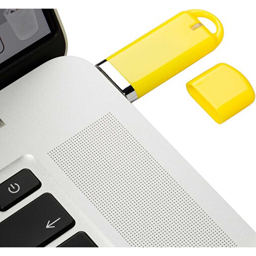USB-Stick Focus Matt 2.0 8GB , Promo Effects MB , gelb MB , 8 GB , Kunststoff MB , 3 - 10 MB/s MB , , Bild 4