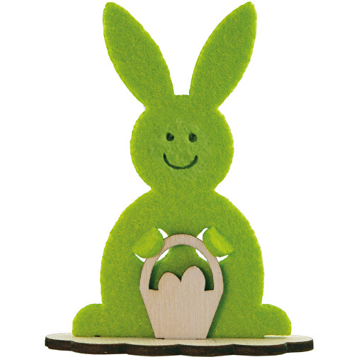 Stokkfigur kanin i reklamekort - Kanin, Bilde 3