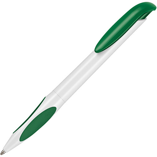 Kugelschreiber ATMOS , Ritter-Pen, weiss/minze-grün, ABS-PP-Kunststoff, 14,50cm (Länge), Bild 2