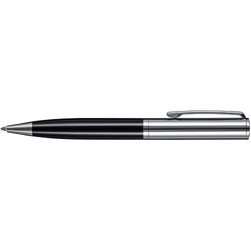 Kugelschreiber PAX Schwarz , Ritter-Pen, schwarz, Messing, 13,60cm (Länge), Bild 3