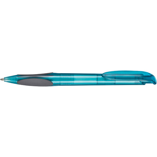 Kugelschreiber Atmos Frozen , Ritter-Pen, türkis TR/FR, ABS-PP-Kunststoff, 14,50cm (Länge), Bild 3