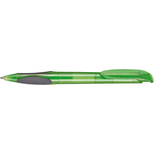 Kugelschreiber Atmos Frozen , Ritter-Pen, gras grün TR., ABS-PP-Kunststoff, 14,50cm (Länge), Bild 3