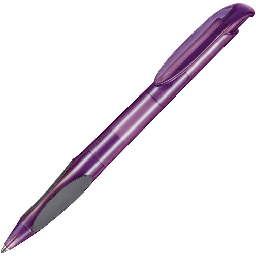 Kugelschreiber Atmos Frozen , Ritter-Pen, pflaume-lila TR/FR, ABS-PP-Kunststoff, 14,50cm (Länge), Bild 2